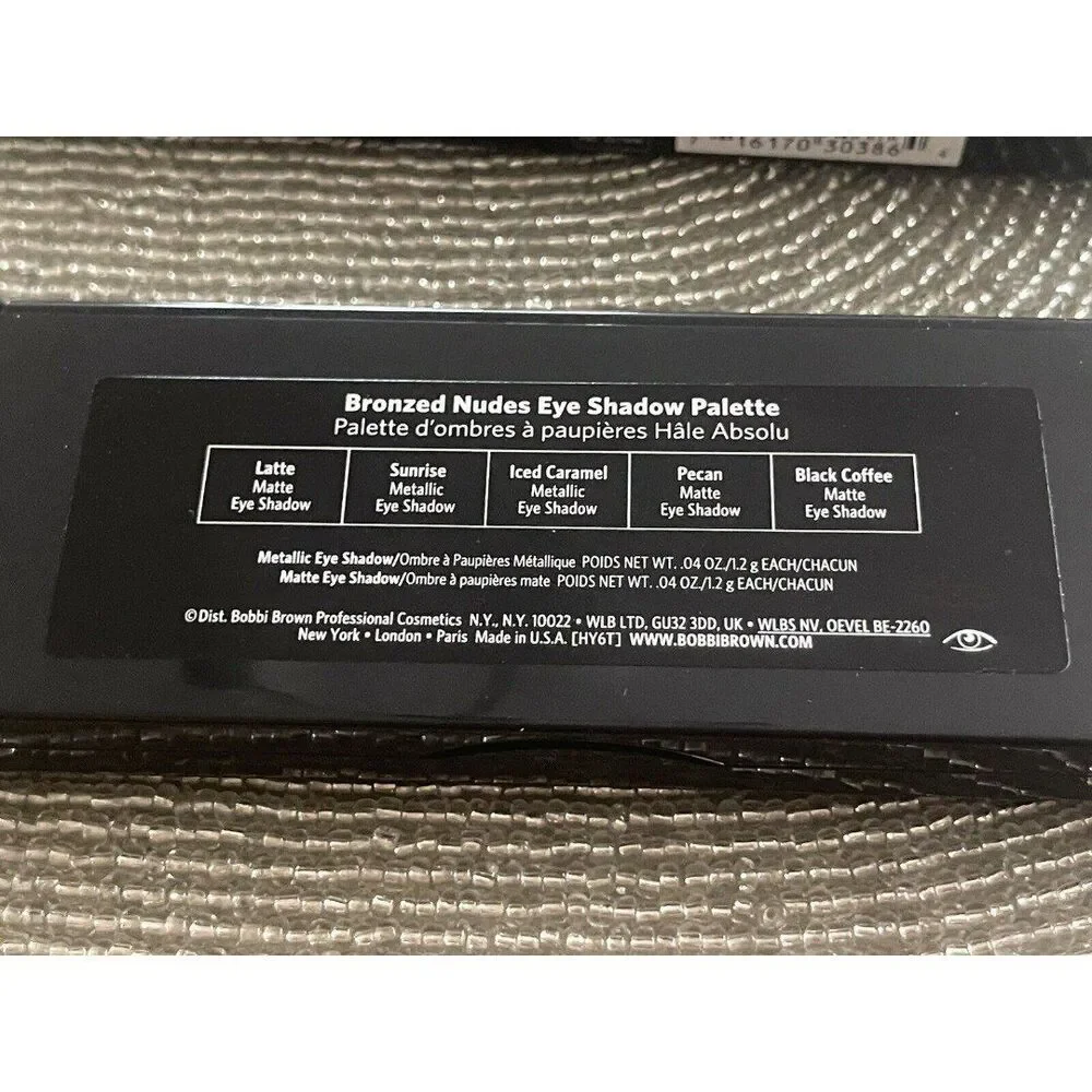 BOBBI BROWN Bronzed Nudes Eye Shadow Palette New in Box